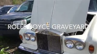 Rolls Royce Graveyard "1975 Rolls Royce Silver Shadow Barn Find"