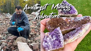 We Mined Our Own Amethyst! - Blue Point