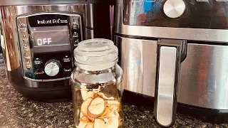 Dehydrating Apple. Instant pot pro crisp vs instant pot vortex plus