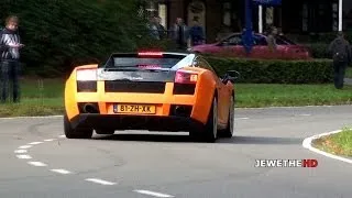 Lamborghini Gallardo & Gallardo Spyder Acceleration SOUNDS! (1080p Full HD)