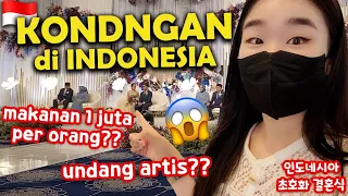 Orang Korea shock banget kondangan MEVVAH di Indonesia