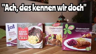 Rinderrouladen Fertigessen im Test | du darfst, Erasco, ALDI und ja! | Qualität und Geschmack