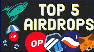 Top 5 Crypto Airdrops! Tips on getting tokens for FREE