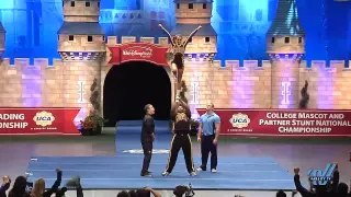 Morehead State University 2015 Coed Partner Stunt Final