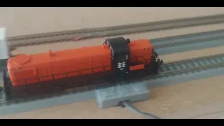 AZL 63303-1 New Haven RS-3 #523 Test Run @ z.scale.hobo 03.05.2022