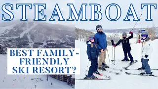 Best Family-Friendly Ski Resort? Our Trip to Steamboat Colorado ⛷️🏔️