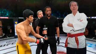 UFC 4 | Bruce Lee vs. Wally Jay [Jujutsu Master] (EA Sports UFC 4)