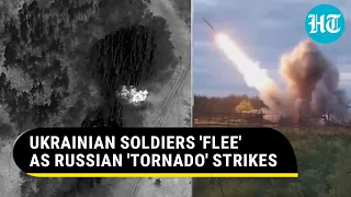 Putin's 'Tornado' MLRS & Akatsiya Artillery: Double Trouble for Ukraine troops at frontline | Watch