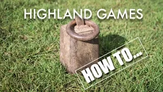 Highland Games - How to weight for height