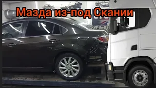 Mazda 6 вытяжка задней части кузова