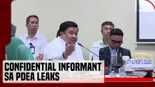 Morales, tumangging pangalanan ang confidential informant sa PDEA leaks