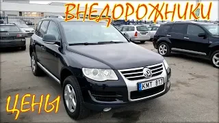 Внедорожники цены авто из Литвы. SUV Ноябрь 2018.