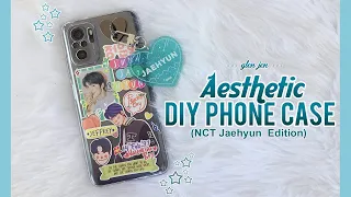 Aesthetic DIY Phone Case (NCT Jaehyun Edition) | Redmi Note 10 | Glen Jen