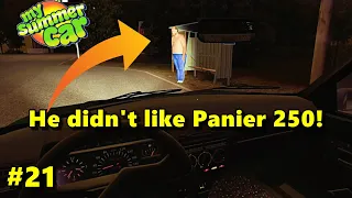 Drunk Man didn't like my new car / Panier 250 / MOD / My Summer Car / Part 21