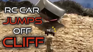 Xie the X-Maxx jumps off a CLIFF?!