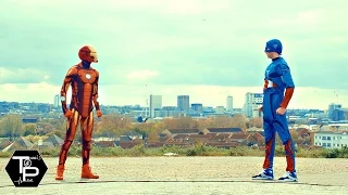 Twist and Pulse's CIVIL WAR DANCE BATTLE | Captain America vs Iron Man!