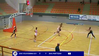 1ZLS 09 Vojvodina 021 - Partizan 1953 80:64 2020/2021