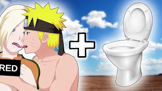 Naruto Character Toilet Mode