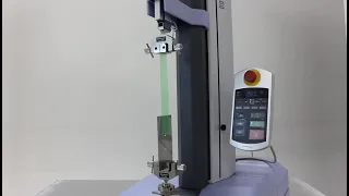 180 Degrees adhesive test using EZ-X Single-Column Tester for Texture Analysis & Material Evaluation