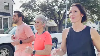 'She’s a superhero’: Brother and sister running Houston Marathon with mom turning 63 on race day