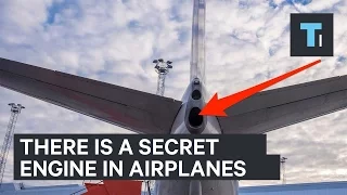 Airplanes Have A Secret Engine Hidden In The Tail