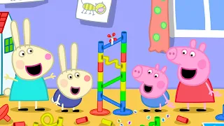 Building The Best Ever Marble Run | Peppa Pig Asia 🐽 Peppa Pig English Episodes