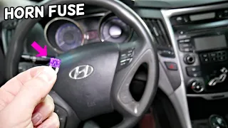 HYUNDAI SONATA HORN FUSE LOCATION REPLACEMENT