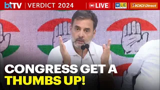 Top Congress Leaders Address Media After Stellar Performance In Elections 2024