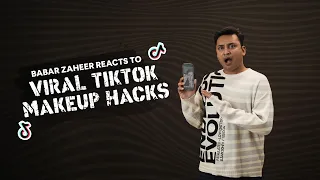 Babar Zaheer Reacts To Viral TikTok Makeup Hacks And Shares Makeup Tips | Mashion