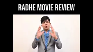 FUNNY Radhe Movie 1 Minute Review by KRK