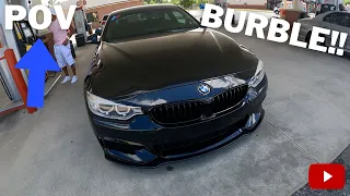 POV 450HP BMW 435i FBO STAGE 2 *Crazy Loud and Fast*