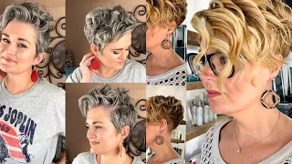 modern and Ideal Short Haircuts Trends For  Women Over 50 To Look Younger