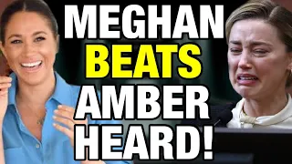 EPIC SHOCK! Meghan Markle BEATS Amber Heard in a POPULARITY CONTEST! (Kind Of)