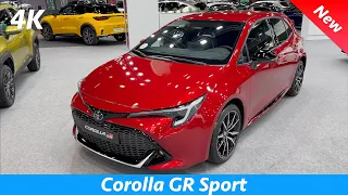 Toyota Corolla GR Sport 2023 - Review in 4K | Facelift (Exterior - Interior) Hybrid