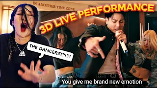 정국 (Jung Kook) '3D (feat. Jack Harlow)' Official Live Performance Video REACTION ⚠️ *PAUSE & REWIND*