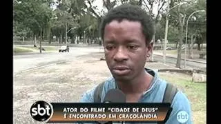 Da fama para a lama. E tudo por causa da droga