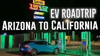 EV Road Trip Arizona To California | Moving our Mustang Mach-E | Part 3