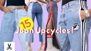 15 Amazingly Clever Jean Upcycles! | Best Thrift Flips