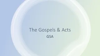 Lecture 22 4.2 “An Overview of the Gospel of John”  Part 2