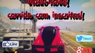 GTA V OnLine PS3: Corrida pelo fort zancudo!!