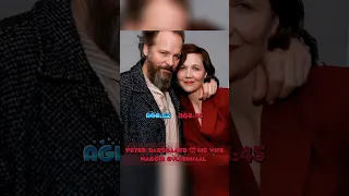 The charming relationship between Maggie Gyllenhaal and Peter Sarsgaard #love #hollywood #family