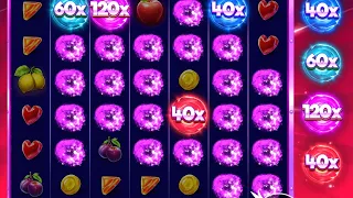 FRUITY TREATS SLOT HITS SOME BIG MULTIPLIERS AND WINS