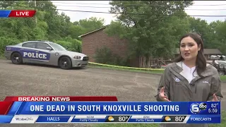 One dead in South Knoxville shooting, manhunt underway