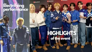 STRAYKIDS' surprise appearance at the Youtube Brandcast 2024 | A NEW ACHIEVEMENT #straykids