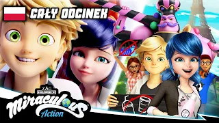 🐞 AKCJA – Cały Odcinek [PO POLSKU] 🐞 | Subskrybuj @Miraculous_Polish | Biedronka i Czarny Kot