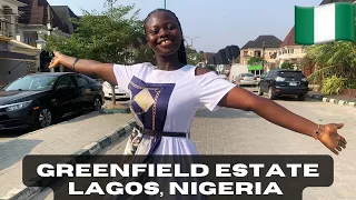 I Explored One of The Biggest And Beautiful Estate In Lagos, Nigeria || GREENFIELD ESTATE