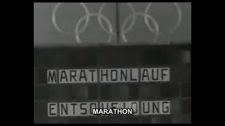 1936 MARATHON AT BERLIN