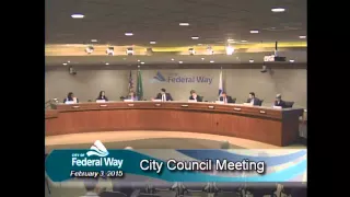 02/03/2015 - Federal Way City Council - Regular Meeting