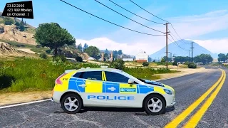 2014 Metropolitan Police Volvo V40 Pack - GTA V MOD ENB | 2.7K / 1440p ! _REVIEW