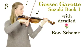 Gossec Gavotte - Suzuki Book 1 - in performance tempo!